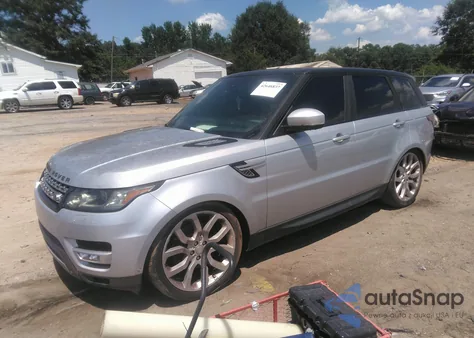 2015 Land Rover Range Rover Sport 3.0L V6 Supercharged Hse z USA, uszkodzony, nr VIN SALWR2VF5FA539086